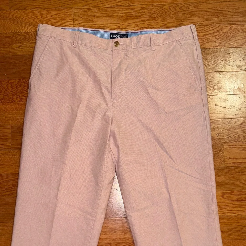 Men's Classic Pink Pants - IZOD -‎ 40x30